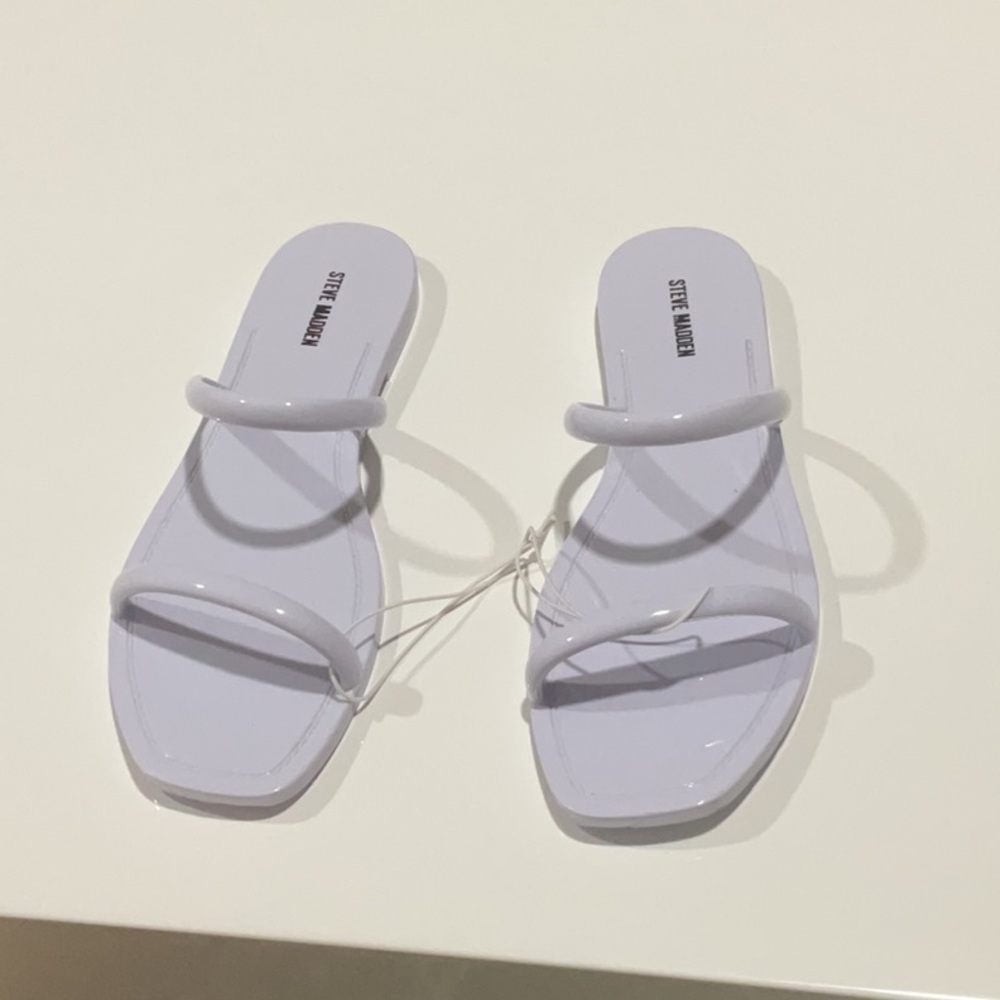 Steve Madden Purple open toe sandal mules brand new